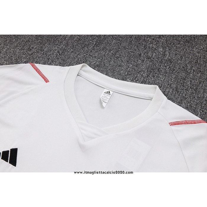Tuta da Track Sao Paulo Manica Corta 2023 2024 Grigio - Pantalon Corto